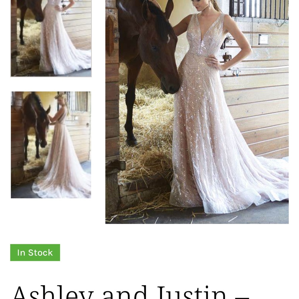 Elegant White Wedding Dress/ Prom/ Gala/ Princess